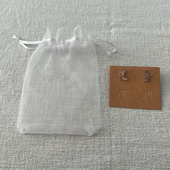 3/$15 or 4/$20 Cowgirl boot stud earrings - Picture 2 of 3